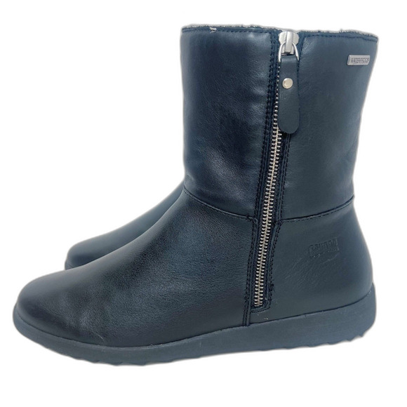 Like New Cougar Women's Toledo Waterproof Booties Black Leather Size 10 - Picture 3 of 13